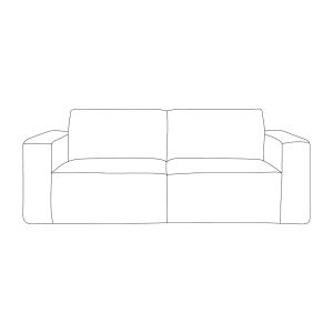 LABEL51 Bank Kay - Toro Natural 30 - Geweven - 3-Zits