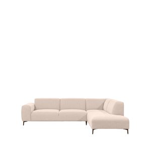 LABEL51 Hoekbank Merido - Naturel - Velours - Rechts Voorstaand