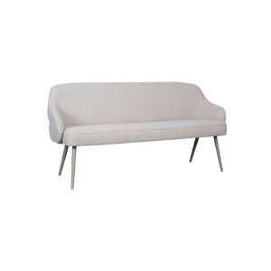 LABEL51 Eetkamerbank Bern - Naturel - Boucle - 160 cm