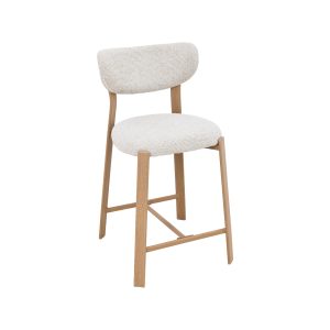 LABEL51 Barkruk Mika - Naturel - Prestige - Laag