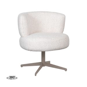 LABEL51 Eetkamerstoel Grasse - Naturel - Silencio