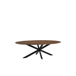 LABEL51 Eetkamertafel James - Nature Smooth - Mangohout - 160 cm - Ovaal