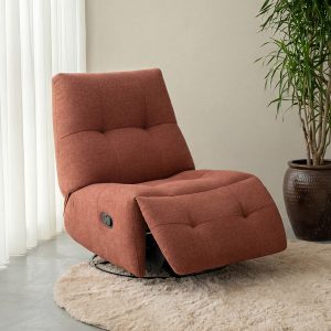 LABEL51 Fauteuil Reset Spot - Coral - Majestic Weave - Manueel Verstelbaar