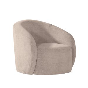 LABEL51 Fauteuil Alby - Clay - Chenille - 1-Zits