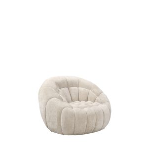 LABEL51 Fauteuil Cloud - Naturel - Chenille - 1-Zits