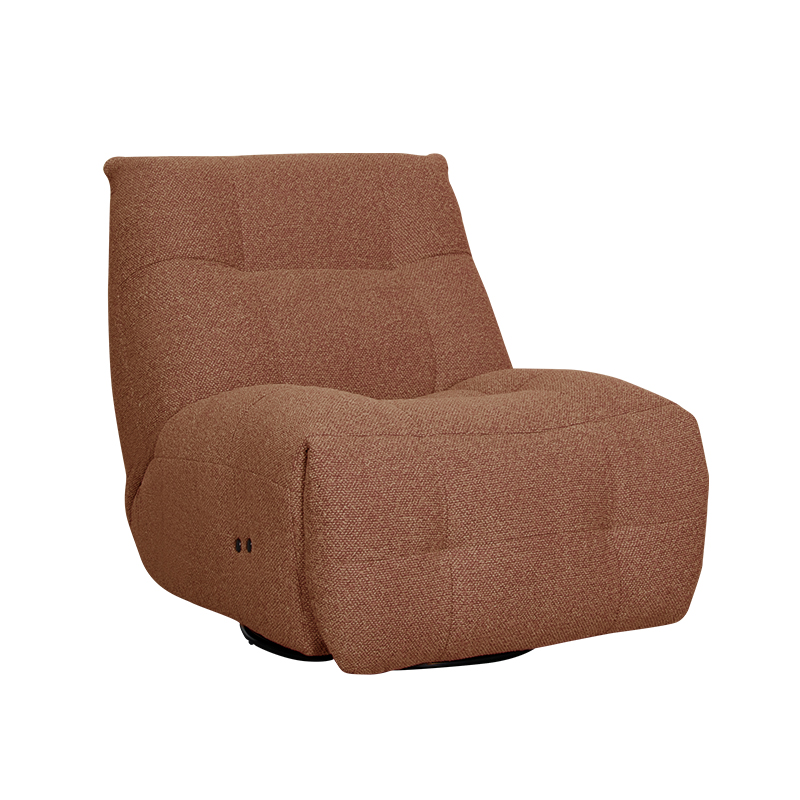 LABEL51 Fauteuil Relax and Recharge - Coral - Boucle - Met Accu