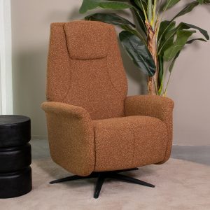 LABEL51 Fauteuil Stockholm - Coral - Boucle - 1-Motorig