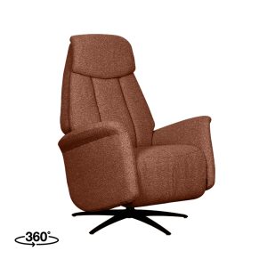 LABEL51 Fauteuil Oslo - Coral - Boucle - 1-Motorig